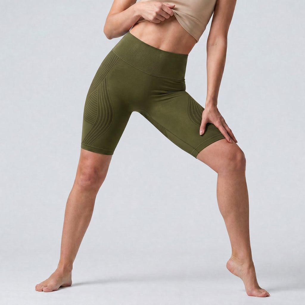 3D Shorts | Olive Green