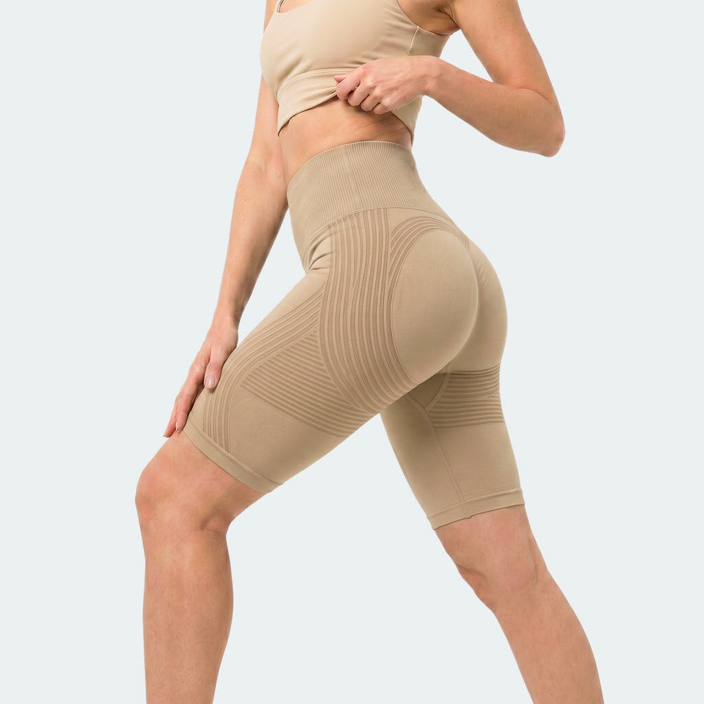 3D Shorts | Beige