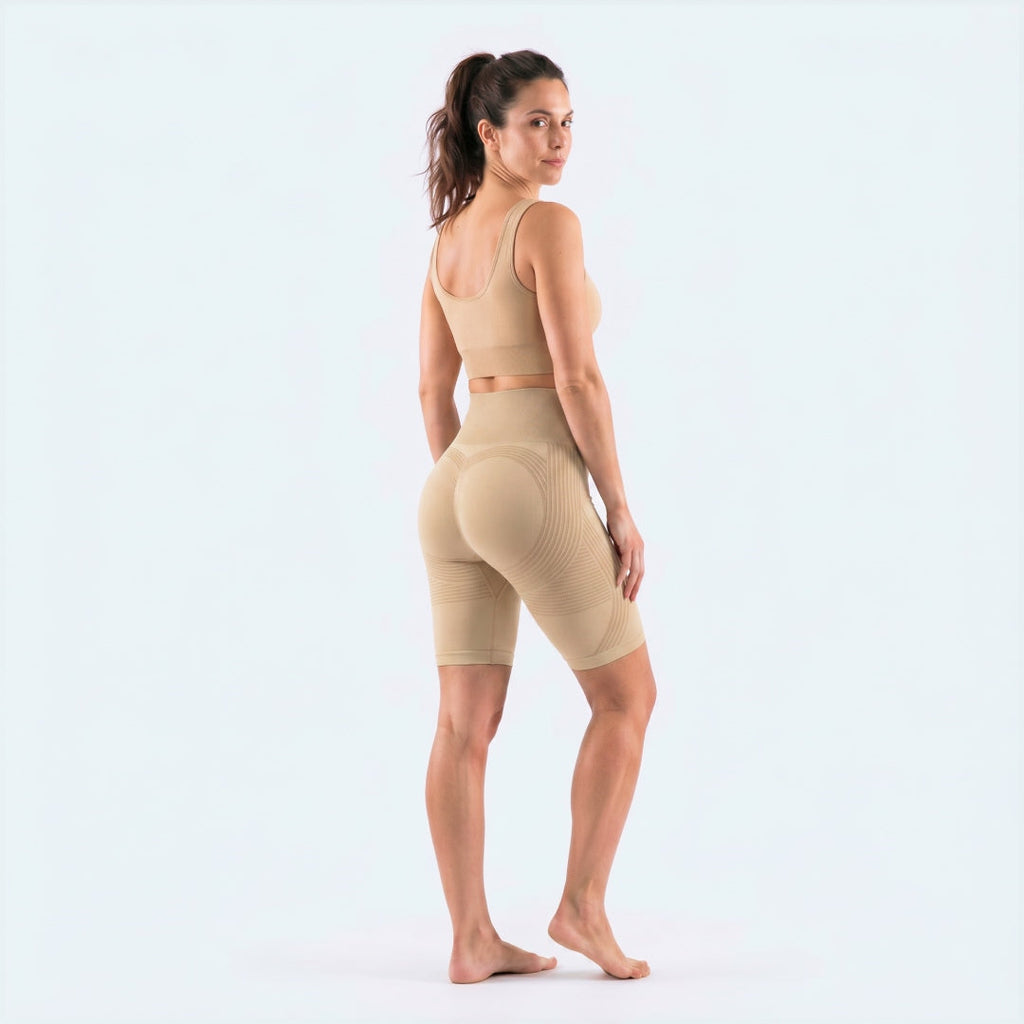 3D Shorts | Beige