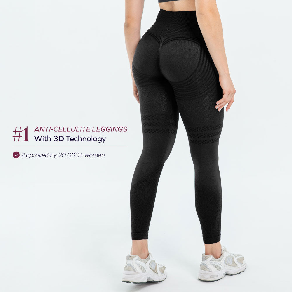 3D Leggings | Blue