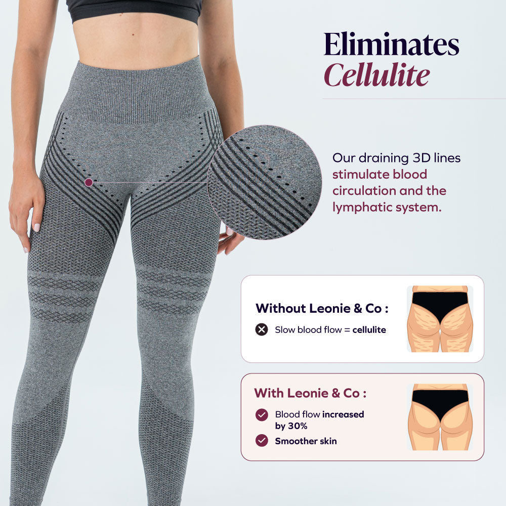 3D Leggings | Gray
