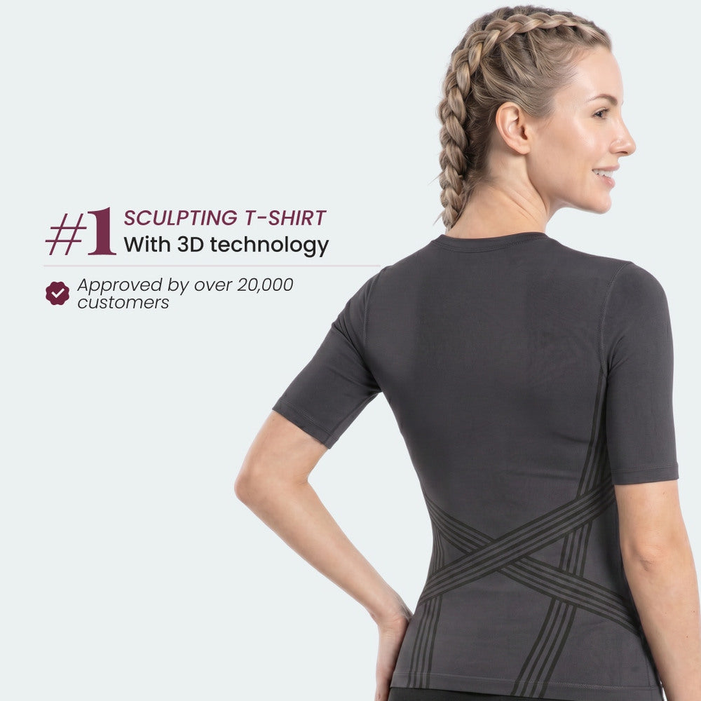 3D Sculpting T-Shirt | Dark Gray