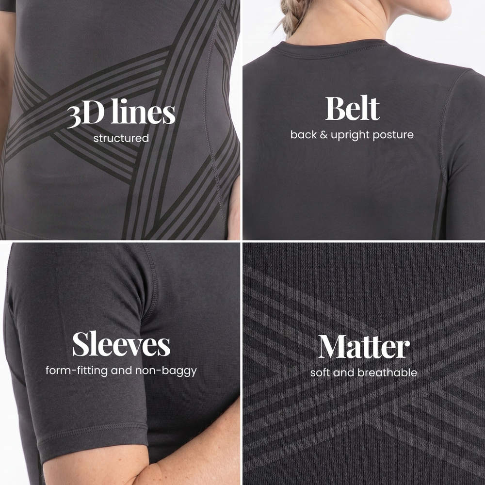 3D Sculpting T-Shirt | Dark Gray
