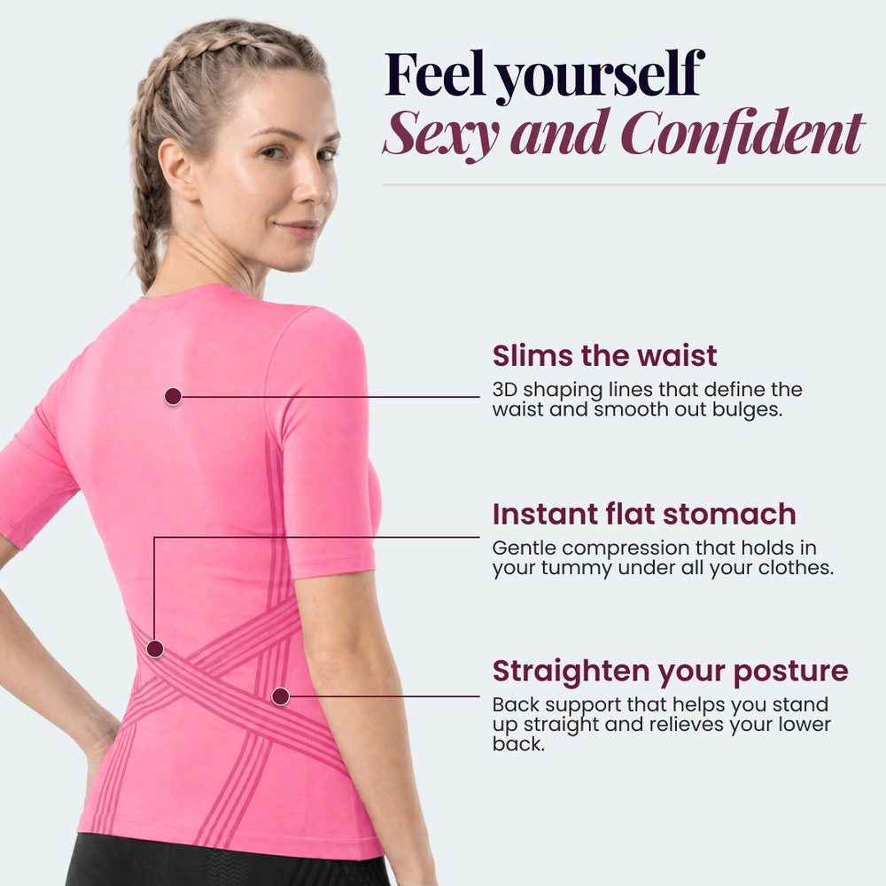 3D Sculpting T-Shirt | Pink